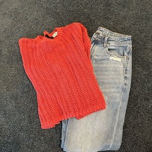 Hollister knit sweater.